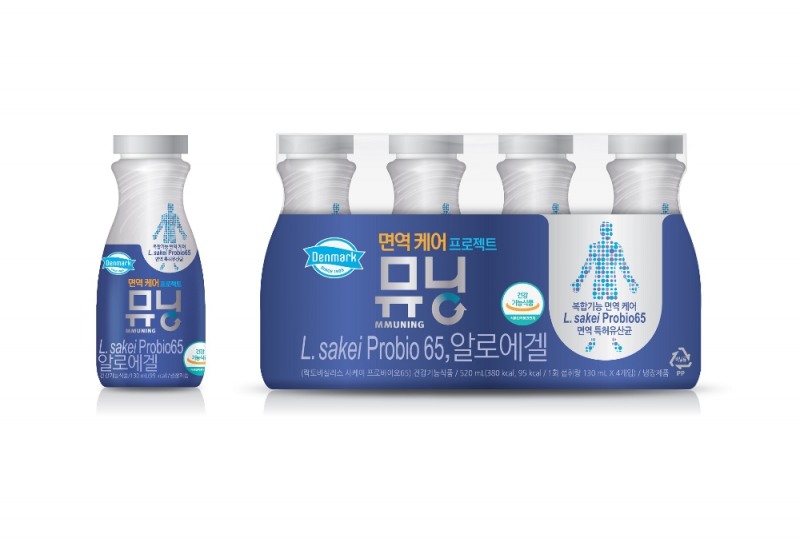 동원F&B, 면역 기능성 발효유 '덴마크 뮤닝' 선봬