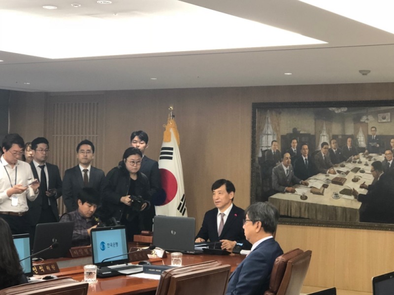 ▲이주열 한국은행 총재.