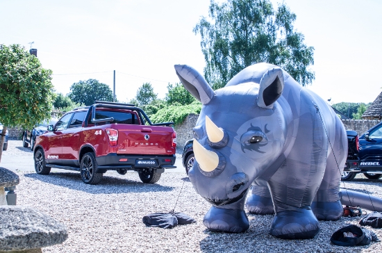 무쏘. 사진=쌍용자동차.