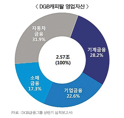 DGB캐피탈, 사업다각화 순항