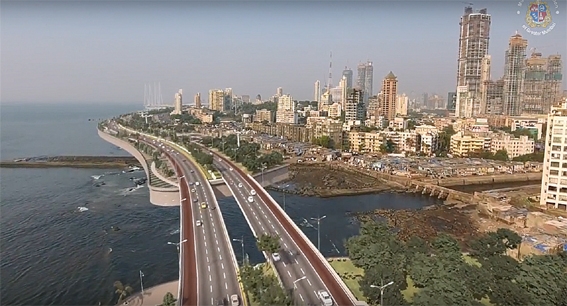 ▲ 인도 뭄바이 남부 해안도로 2공구 건설공사 조감도. 사진 = HDC현대산업개발