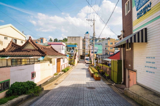 청춘발산마을 입구 초입. 사진=현대자동차그룹.