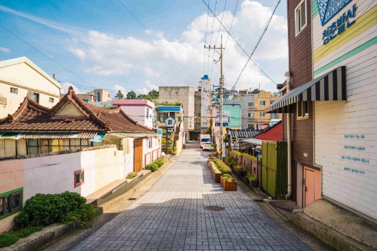  청춘발산마을 입구 초입. 사진=현대자동차그룹.