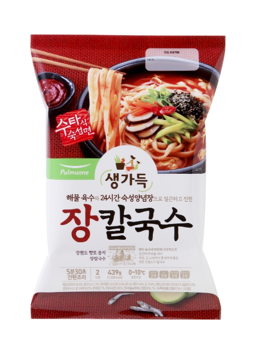 풀무원, 전통 강원도식 '생가득 장칼국수' 출시