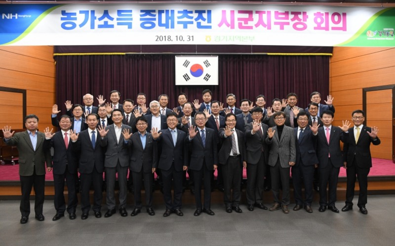 경기농협, 농가소득 증대를 위한 추진 전략회의 개최