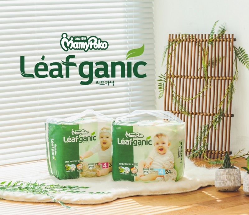 LG유니참, 무표백 오가닉 기저귀 '마미포코 리프가닉' 출시