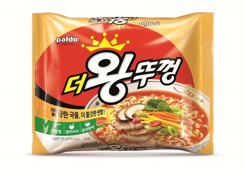 팔도, '왕뚜껑' 봉지라면으로 선봬