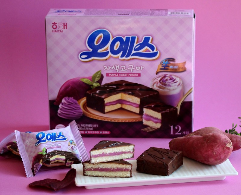 해태제과, '자색 고구마 오예스' 1월까지만 한정 판매