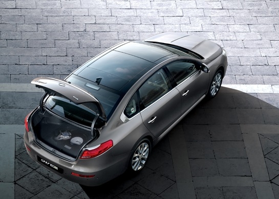 르노삼성 SM7의 LPe 도넛탱크. 출처=르노삼성.