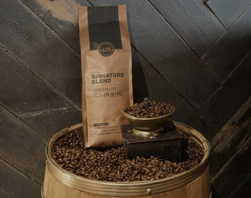이디야커피, '시그니처 블렌드' 홀빈 원두 홈플러스 출시
