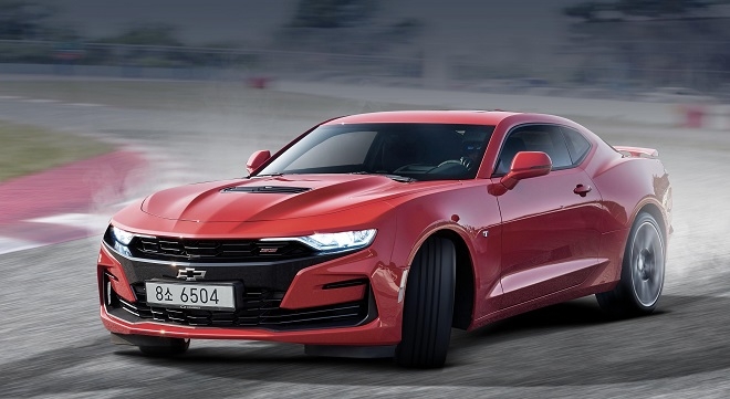 더 뉴 카마로SS. 출처=한국지엠.