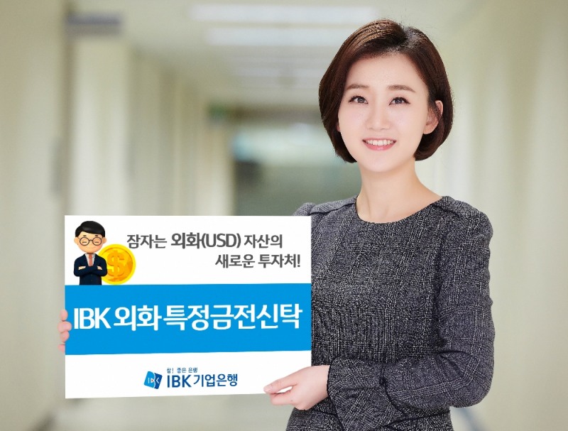 기업은행, 달러로 투자하는 IBK 외화 특정금전신탁 출시 / 사진= 기업은행