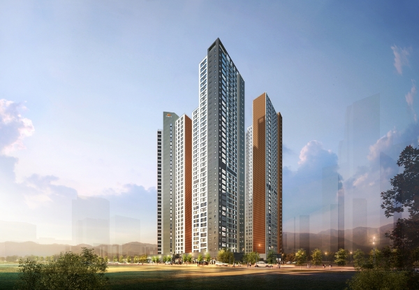 e편한세상 연산 더퍼스트 투시도. 사진=대림산업.