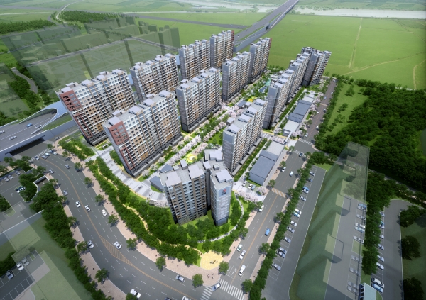 광주 쌍용예가 플래티넘 조감도. 사진=쌍용건설.