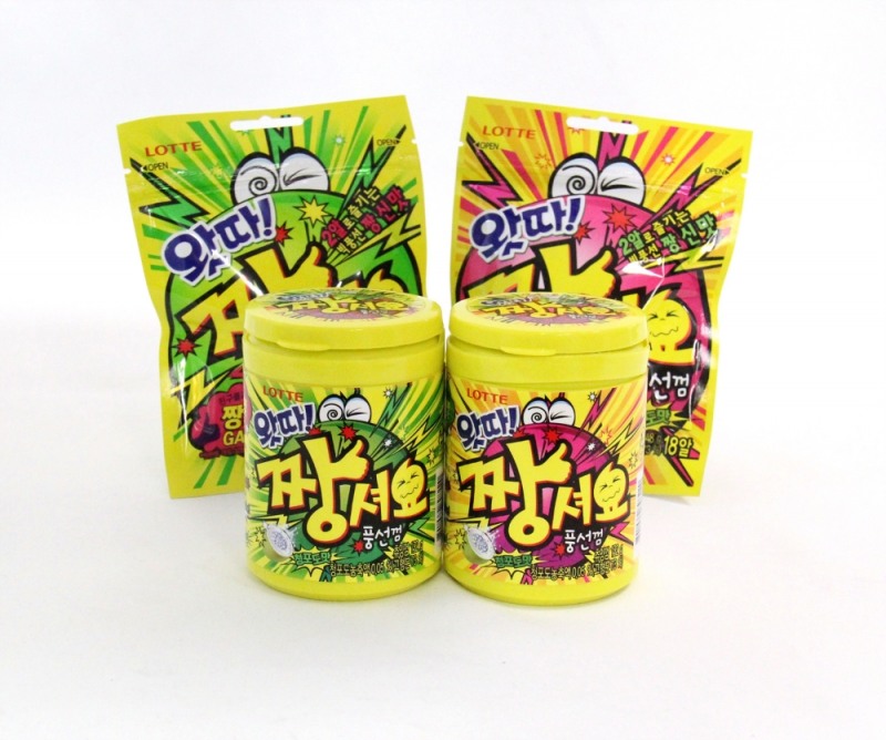 롯데제과, '왓따짱셔요' 풍선껌 출시