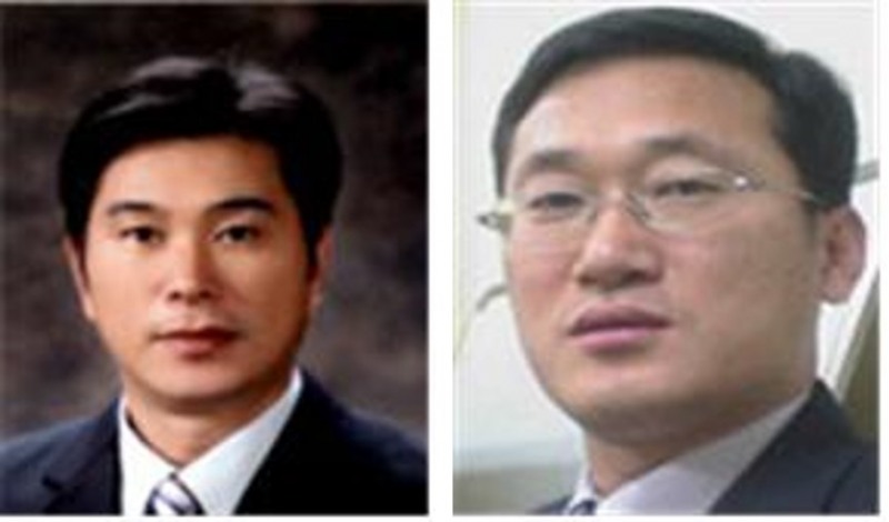 △손재기 준법감시인(왼쪽)과 송상호 위험관리책임자(CRO)./사진=수협은행