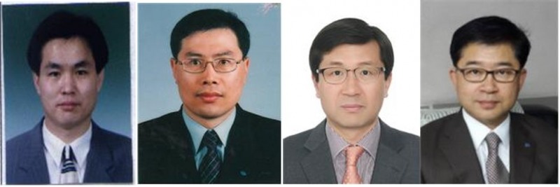 (왼쪽부터) 신규선임된 김진균 기업그룹부행장, 연임된 박석주 개인그룹부행장, 김철환 여신지원그룹 부행장, 신원선 IT그룹 부행장./사진=수협은행