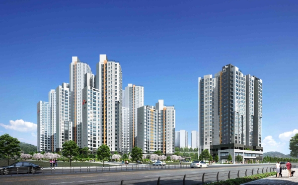 DMC SK 뷰 투시도. 자료=SK건설.