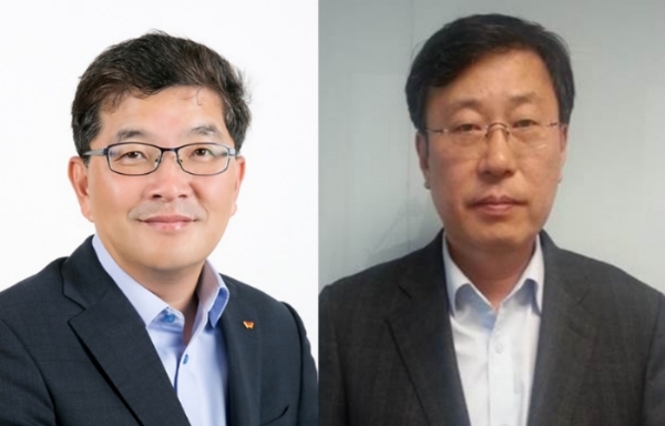 나경수 SK종합화학 사장(왼쪽), 서석원 SK트레이딩인터내셔널 사장. 출처=SK이노베이션