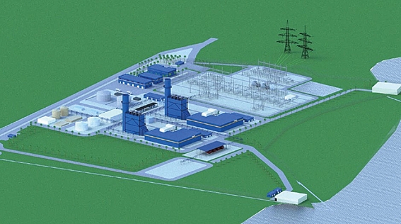 ▲ 풀라우 인다 1200MW급 가스복합발전소 조감도. 사진=포스코건설