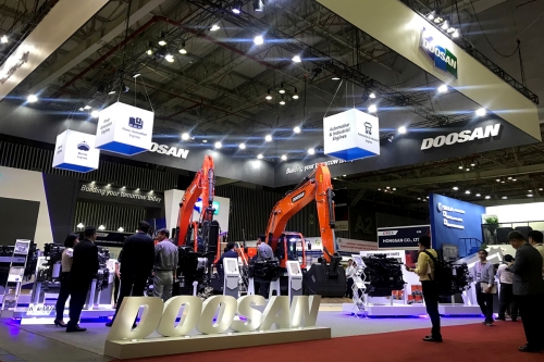 두산인프라코어, 아시아 시장 다변화 박차