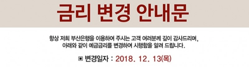 BNK부산은행, 정기예·적금 금리 최대 0.3%P 인상