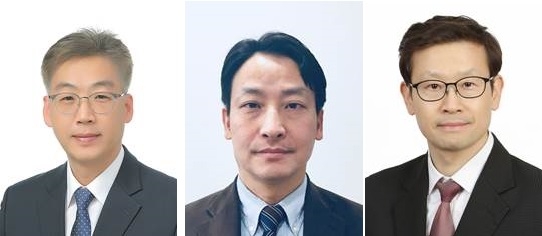 (왼쪽부터)어정수, 유제명, 정영호 현대기아차 연구위원.