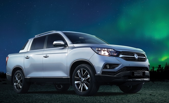 쌍용자동차 렉스턴 스포츠.