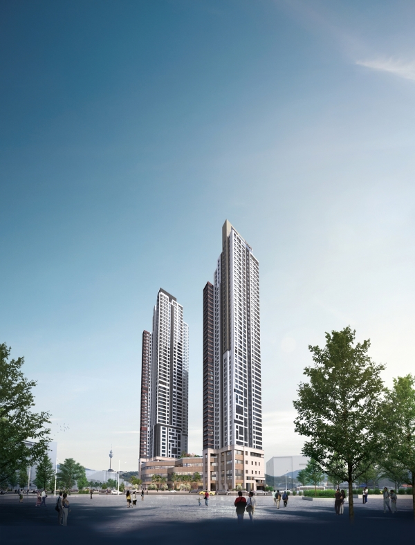 빌리브 스카이 투시도. 사진=신세계건설.