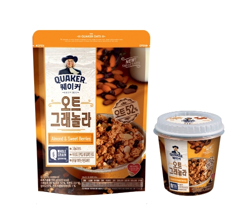롯데제과, '퀘이커 오트 그래놀라' 5만개 완판