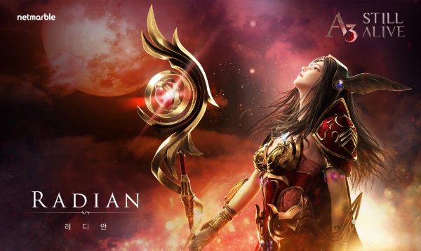 넷마블 'A3:STILL ALIVE' 캐릭터 레디안/그림=넷마블