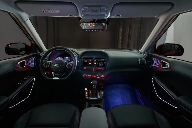 쏘울 부스터 '사운드 무드 램프'. (사진=기아차)