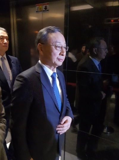 15일 열린 '기업인과의 대화'에 참석한 황창규 KT 회장/사진=뉴스핌