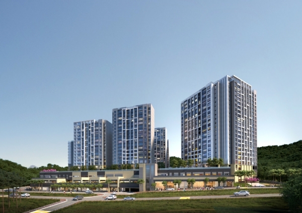 힐스테이트 판교 엘포레 투시도. 사진=현대건설.