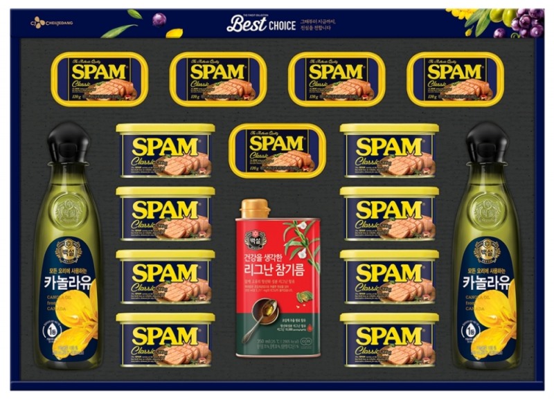 CJ제일제당, 스팸 앞세워 설 선물세트 시장 공략