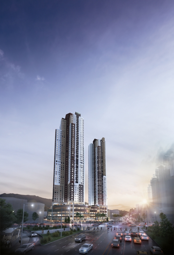 빌리브 스카이 투시도. 사진=신세계건설.