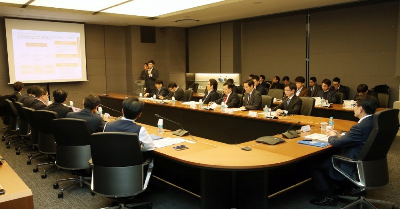 DGB대구은행은 지난 17일 바젤위원회 금리리스크 규제 대응을 위한 바젤 III 금리 리스크 시스템을 구축 종료 보고회를 열었다./사진=DGB대구은행