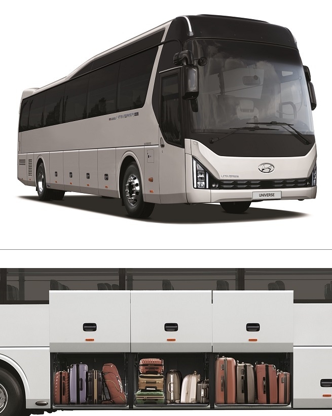 2019년형 유니버스 및 화물칸. (사진=현대차)