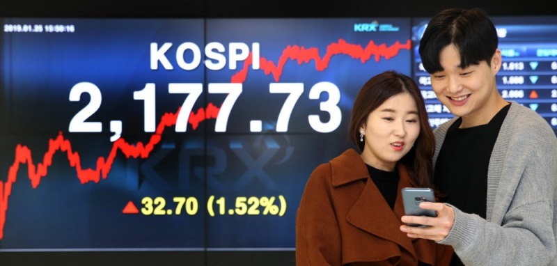 코스피, 외국인 매수에 3개월 반만에 2170선 탈환