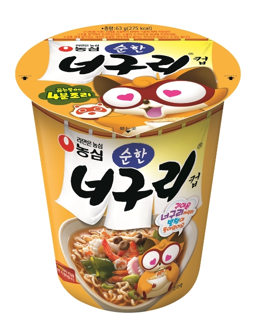 농심, '순한너구리' 컵라면으로 출시