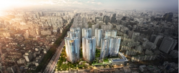 서초 그랑자이 투시도. 사진=GS건설.