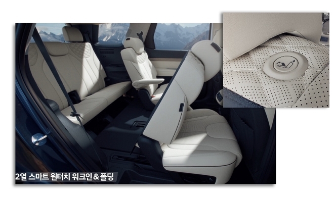 팰리세이드 내부. (사진=현대차)