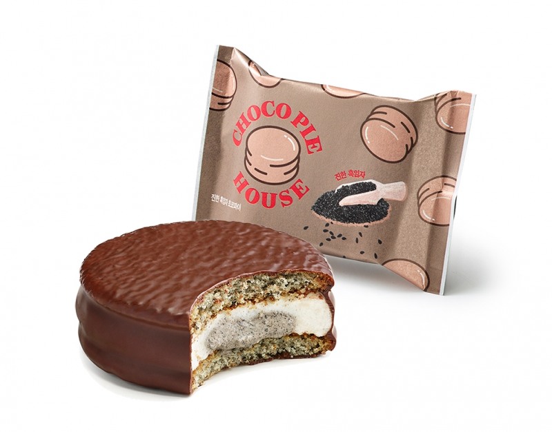 오리온 초코파이 하우스, '흑임자 초코파이' 출시