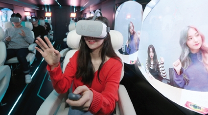 ▲ KT 5G 체험버스 사진 = 뉴스핌