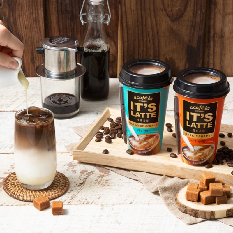 빙그레, 대용량 컵커피 '아카페라 잇츠라떼' 출시