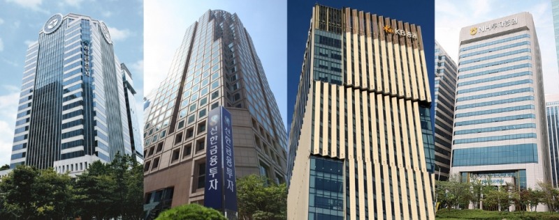 지주 증권사 실적 희비…신한·NH·하나 ‘약진’ 속 KB ‘주춤’