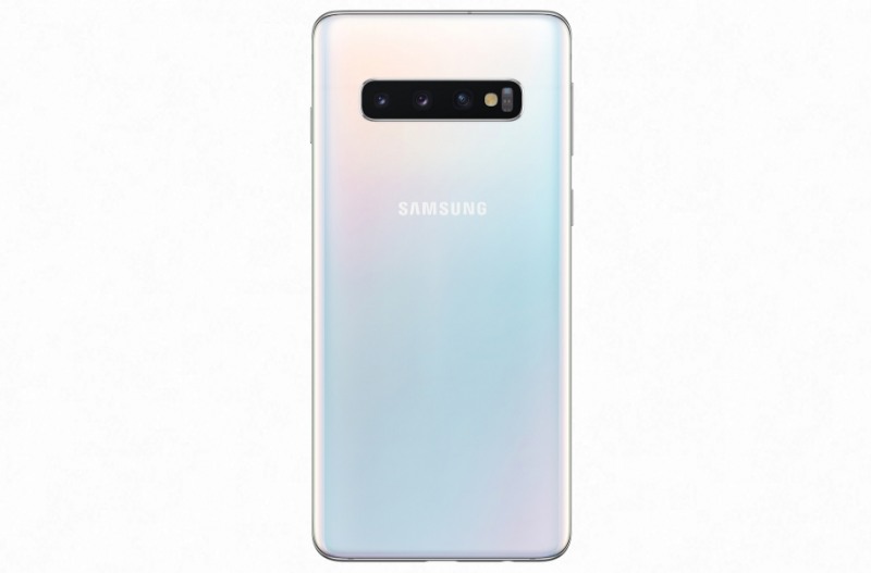 △모델 중 프리즘 화이트의 뒷면 모습/사진=삼성전자