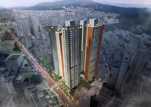 e편한세상 연산 더퍼스트 조감도. 사진=대림산업.