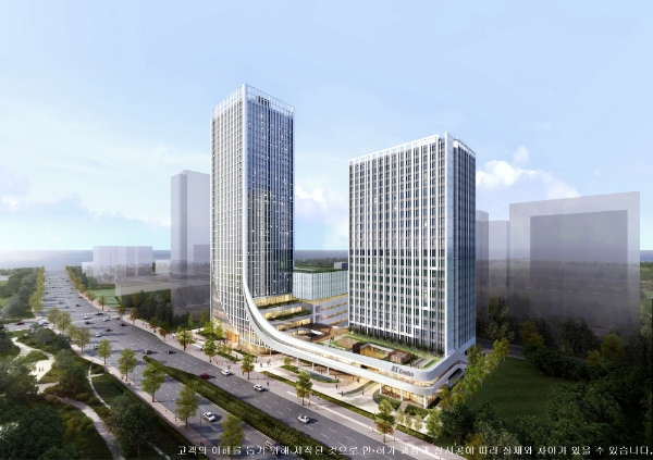 송도AT센터 조감도. 사진=포스코건설.