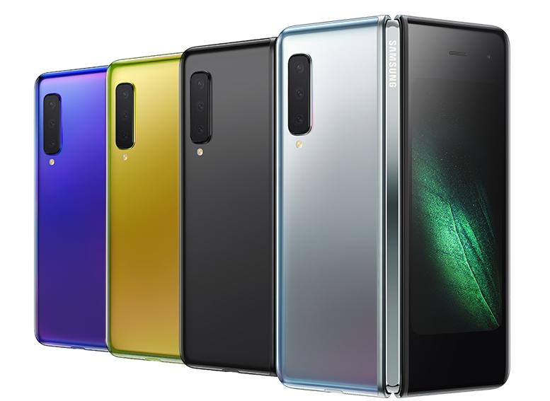 △4월 26일에 출시될 삼성전자 갤럭시 폴드 제품의 모습/사진=삼성전자